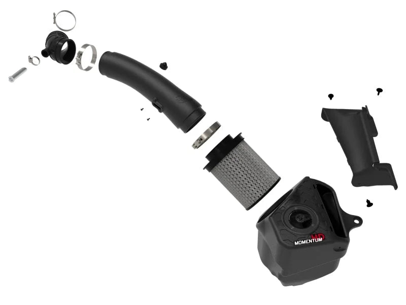 aFe 20-21 Jeep Wrangler (JL) V6-3.0L (td) Momentum HD Cold Air Intake System w/ Pro Dry S Media - Additional View 7