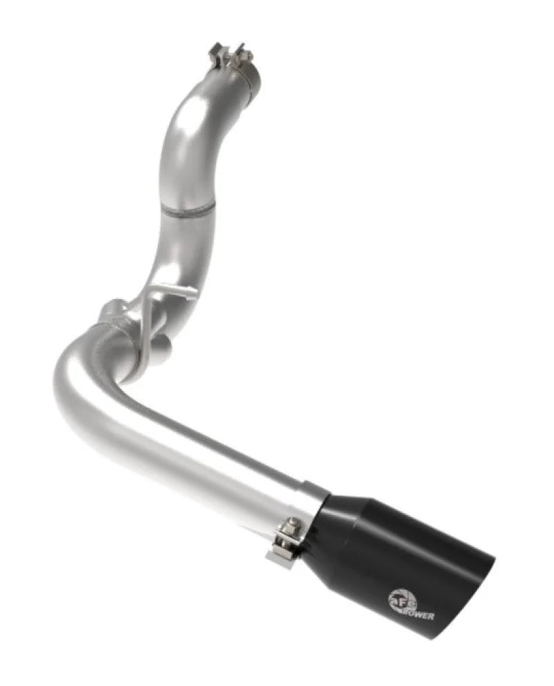 aFe 20-21 Jeep Wrangler Large Bore-HD 3in 304 Stainless Steel DPF-Back Exhaust System - Black Tip - Additional View 6