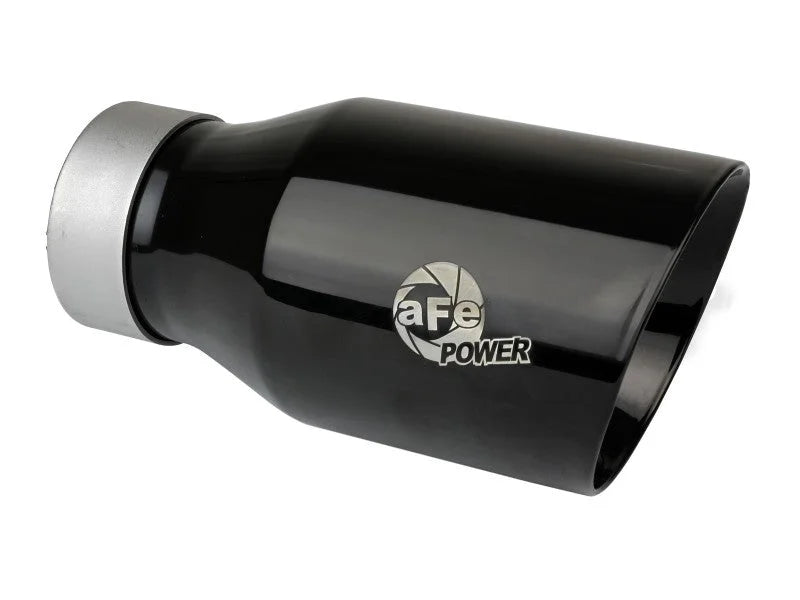 aFe 20-21 Jeep Wrangler Large Bore-HD 3in 304 Stainless Steel DPF-Back Exhaust System - Black Tip - Additional View 7