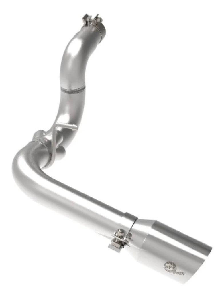 aFe 20-21 Jeep Wrangler Large Bore-HD 3in 304 Stainless Steel DPF-Back Exhaust System - Polished Tip - Additional View 6