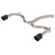 Load image into Gallery viewer, aFe 20-21 Kia Forte GT 1.6L 3in-2.5in 304 Stainless Steel Axle-Back Exhaust w/ Black Tips - Main Product View