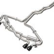 Load image into Gallery viewer, aFe 20-22 Audi RS6 Avant V8 4L (tt) MACH Force-Xp 3in to 2.5in 304 SS Cat-Back Exhaust w/ Black Tip - Main Product View