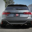 Load image into Gallery viewer, aFe 20-22 Audi RS6 Avant V8 4L (tt) MACH Force-Xp 3in to 2.5in 304 SS Cat-Back Exhaust w/ Black Tip - Installation View