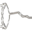 Load image into Gallery viewer, aFe 20-22 Audi RS6 Avant V8 4L (tt) MACH Force-Xp 3in to 2.5in 304 SS Cat-Back Exhaust w/ Black Tip - Additional View 6