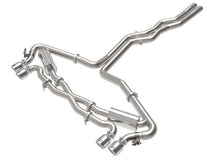 Load image into Gallery viewer, aFe 20-22 Audi RS6 Avant V8 4L(tt) MACH Force-Xp 3in to 2.5in 304 SS Cat-Back Exhaust w/Polished Tip - Main Product View