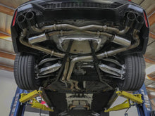 Load image into Gallery viewer, aFe 20-22 Audi RS6 Avant V8 4L(tt) MACH Force-Xp 3in to 2.5in 304 SS Cat-Back Exhaust w/Polished Tip - Side View