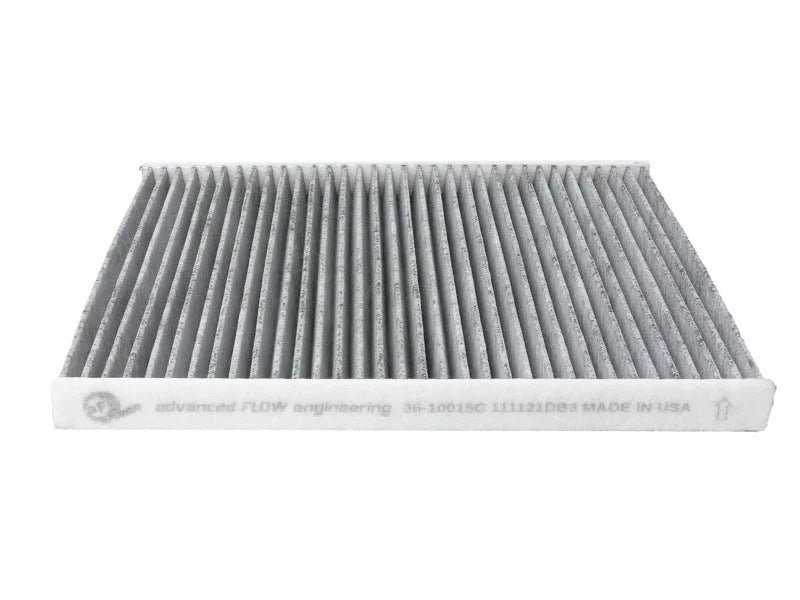 aFe 20-22 Jeep Gladiator JT (V6-3.6L) / 18-22 Wrangler (L4-2.0L & V6) Carbon Cabin Air Filter - Installation View
