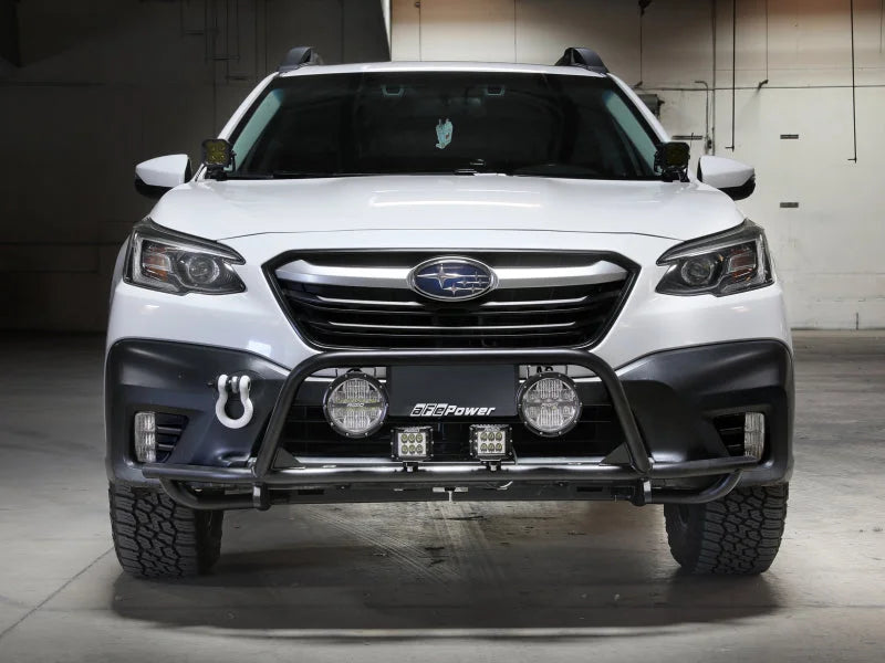 aFe 20-22 Subaru Outback Terra Guard Bumper - Back View