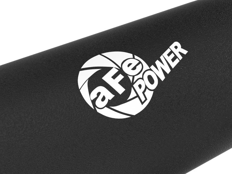 aFe 20-23 Ford Explorer ST V6 3.0L (tt) BladeRunner 2-3/4in Aluminum Cold Charge Pipe - Black - Installation View