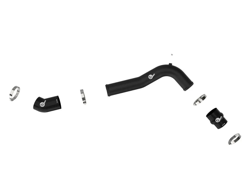 aFe 20-23 Ford Explorer ST V6 3.0L (tt) BladeRunner 2-3/4in Aluminum Cold Charge Pipe - Black - Additional View 8