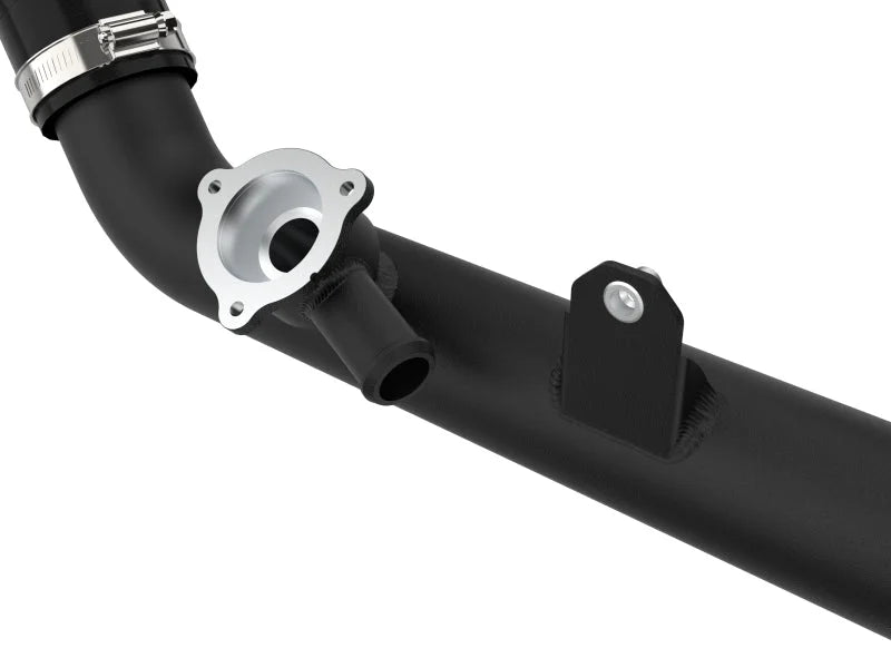 aFe 20-23 Ford Explorer ST V6 3.0L (tt) BladeRunner Aluminum Hot and Cold Charge Pipe Kit - Black - Additional View 5