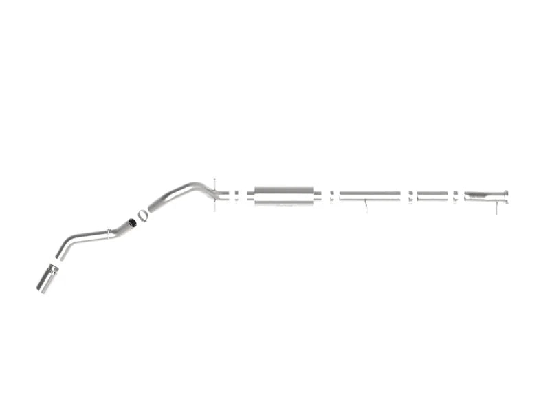 aFe 20-23 GM 2500/3500HD V8 6.6L L8T Apollo GT Series 4in 409 SS Cat-Back Exhaust System - Detail View