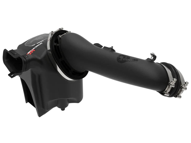 aFe 20-24 Ford Diesel Trucks V8-6.7L (td) Momentum HD Cold Air Intake System w/ Pro DRY S Filter - Installation View