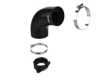 Load image into Gallery viewer, aFe 2019-2020 Hyundai Veloster N L4-2.0L (T) Takeda Turbo Inlet w/ Factory Intake - Side View