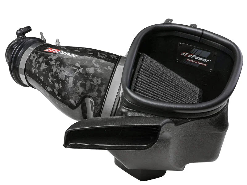 aFe 2021 Dodge Durango SRT Hellcat Track Series Carbon Fiber Cold Air Intake System w/ Pro 5R Filter - Main Product View