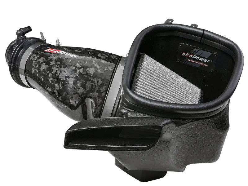 aFe 2021 Dodge Durango SRT Hellcat Track Series Carbon Fiber Cold Air Intake System w/ Pro DRY S - Main Product View