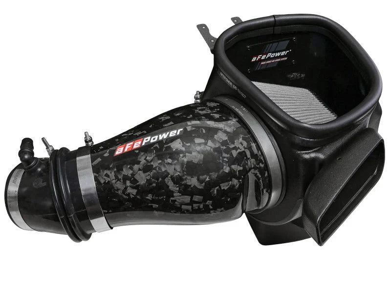 aFe 2021 Dodge Durango SRT Hellcat Track Series Carbon Fiber Cold Air Intake System w/ Pro DRY S - Additional View 5