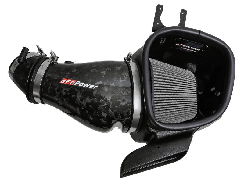 aFe 2021 Dodge Durango SRT Hellcat Track Series Carbon Fiber Cold Air Intake System w/ Pro DRY S - Additional View 6