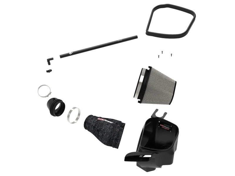 aFe 2021 Dodge Durango SRT Hellcat Track Series Carbon Fiber Cold Air Intake System w/ Pro DRY S - Additional View 7