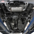Load image into Gallery viewer, aFe 2021+ Ford Bronco L4-2.3L (t) / V6-2.7L (tt) Vulcan 3in. to 2.5in. SS Cat-Back - Polished - Back View