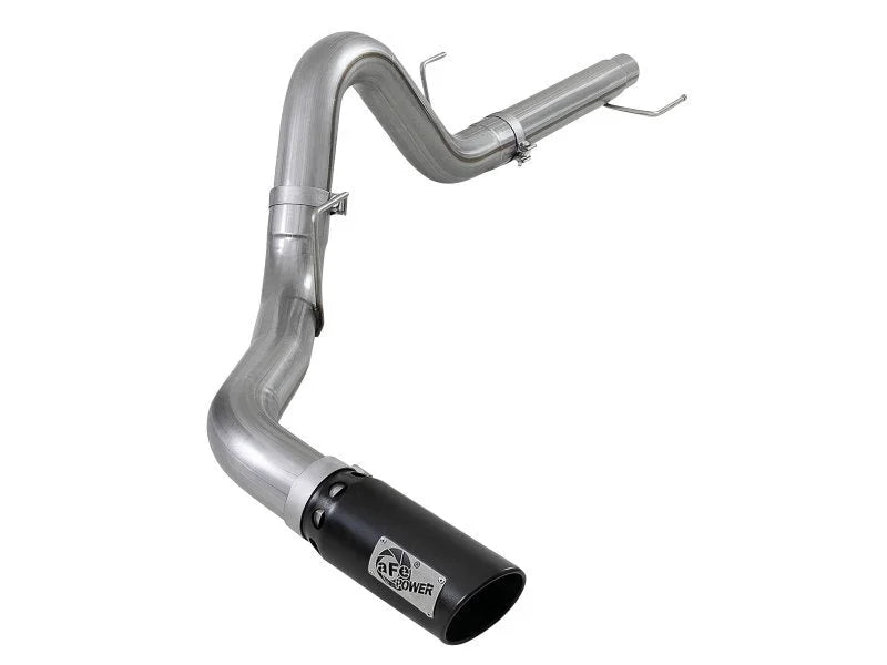 aFe 2021 Ford F-150 V6-3.0L (td) Large Bore 409 SS DPF-Back Exhaust System - Main Product View