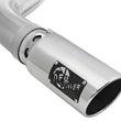 Load image into Gallery viewer, aFe 2021 Ford F-150 V6-3.0L (td) Large Bore 409 SS DPF-Back Exhaust System w/ Polished Tip - Back View