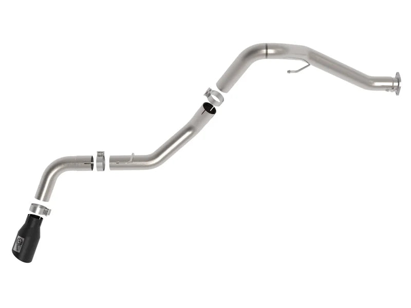 aFe 2021+ Jeep Gladiator V6-3.0L (td) Vulcan Series 3in 304 SS DPF-Back Exhaust System - Black Tip - Additional View 8