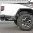 Load image into Gallery viewer, aFe 2021+ Jeep Gladiator V6-3.0L (td) Vulcan Series 3in 304 SS DPF-Back Exhaust System - Polishd Tip - Installation View
