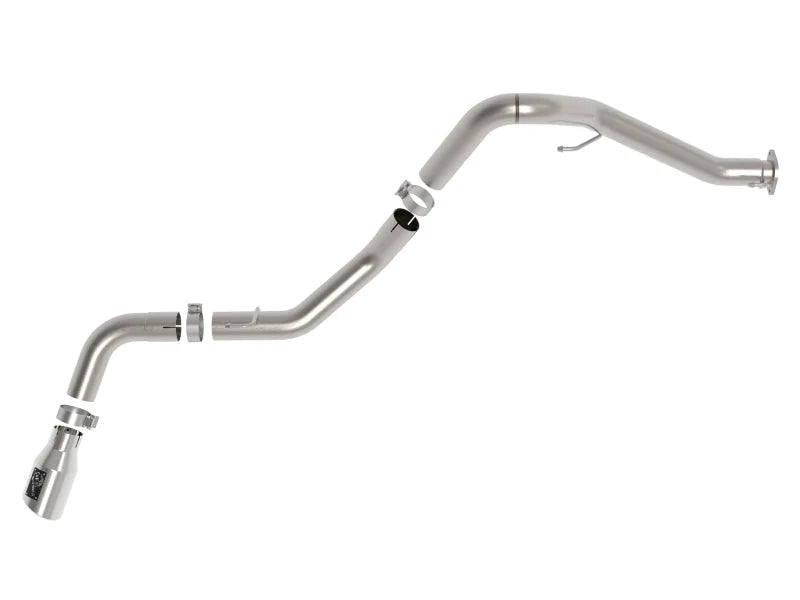 aFe 2021+ Jeep Gladiator V6-3.0L (td) Vulcan Series 3in 304 SS DPF-Back Exhaust System - Polishd Tip - Additional View 9