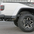 Load image into Gallery viewer, aFe 2021+ Jeep Gladiator V6-3.0L (td) Vulcan Series 3in 304SS HT DPF-Back Exhaust System - Black Tip - Side View
