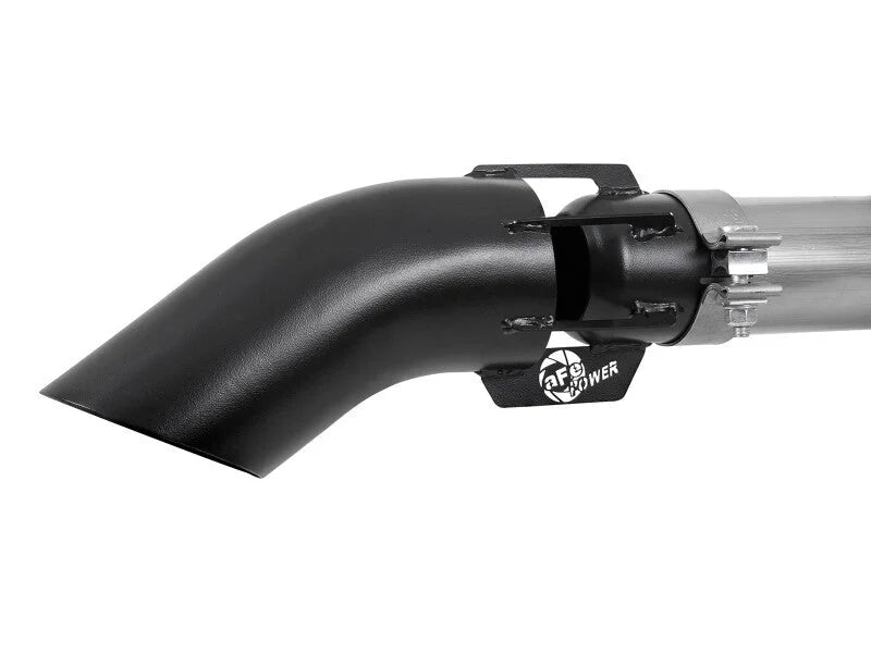 aFe 2021+ Jeep Gladiator V6-3.0L (td) Vulcan Series 3in 304SS HT DPF-Back Exhaust System - Black Tip - Additional View 6
