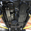 Load image into Gallery viewer, aFe 2021+ Jeep Wrangler JL (392 V8-6.4L) Rock Basher 3in. 304 Stainless Steel Cat-Back Exhaust - Side View