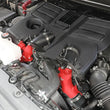 Load image into Gallery viewer, aFe 2022 Toyota Land Cruiser (J300) V6-3.5L (tt) BladeRunner 2.5in Aluminum Hot Charge Pipe - Red - Side View