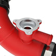 Load image into Gallery viewer, aFe 2022 Toyota Land Cruiser (J300) V6-3.5L (tt) BladeRunner 2.5in Aluminum Hot Charge Pipe - Red - Installation View