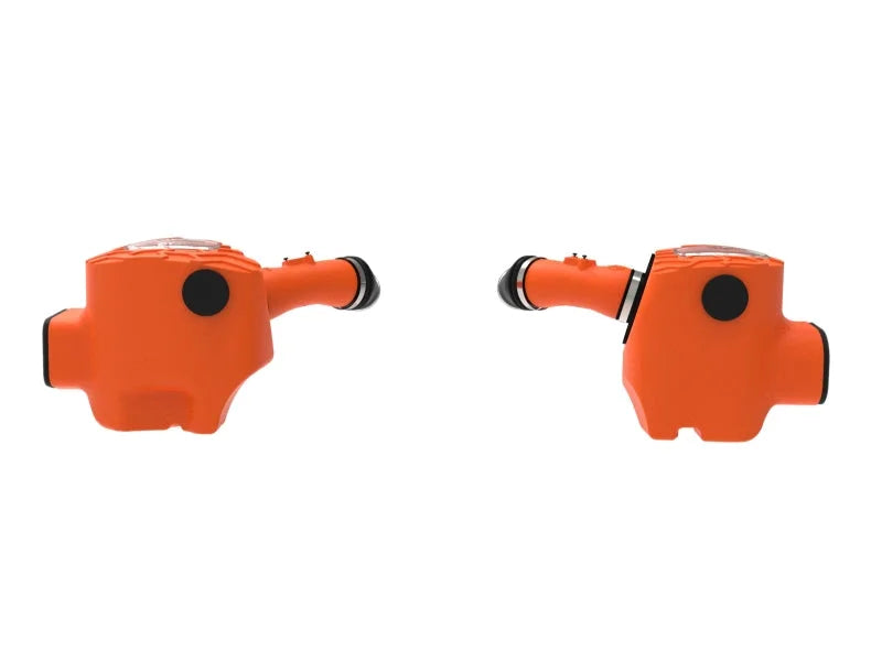 aFe 2022 Toyota Tundra V6-3.5L (tt) Momentum GT Cold Air Intake System w/ Pro 5R Filter - Orange - Additional View 5