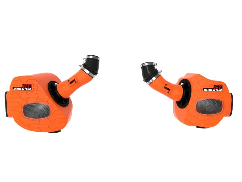 aFe 2022 Toyota Tundra V6-3.5L (tt) Momentum GT Cold Air Intake System w/ Pro 5R Filter - Orange - Additional View 11