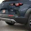 Load image into Gallery viewer, aFe 2023+ Mazda CX-50 Takeda 2.5in 304 SS Axle-Back Exhaust System w/ Carbon Fiber Tips - Back View