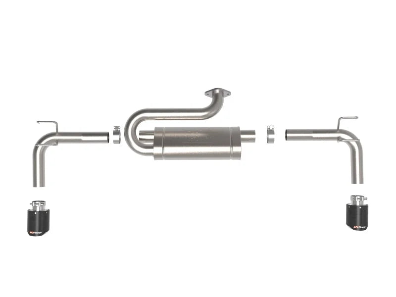 aFe 2023+ Mazda CX-50 Takeda 2.5in 304 SS Axle-Back Exhaust System w/ Carbon Fiber Tips - Additional View 6