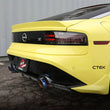 Load image into Gallery viewer, aFe 2023 Nissan Z V6-3.0L (tt) Takeda Stainless Steel Axle-Back Exhaust System w/ Blue Flame Tip - Installation View
