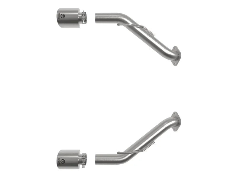 aFe 2023 Nissan Z V6-3.0L (tt) Takeda Stainless Steel Axle-Back Exhaust System w/ Polished Tip - Additional View 5