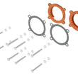 Load image into Gallery viewer, aFe 2024 Ford Mustang GT/ 2024 Ford Mustang Dark Horse V8 5.0L Silver Bullet Throttle Body Spacer - Installation View