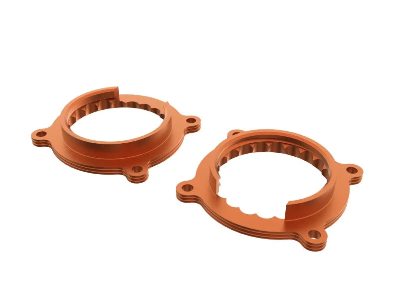 aFe 2024 Ford Mustang GT/ 2024 Ford Mustang Dark Horse V8 5.0L Silver Bullet Throttle Body Spacer - Additional View 5