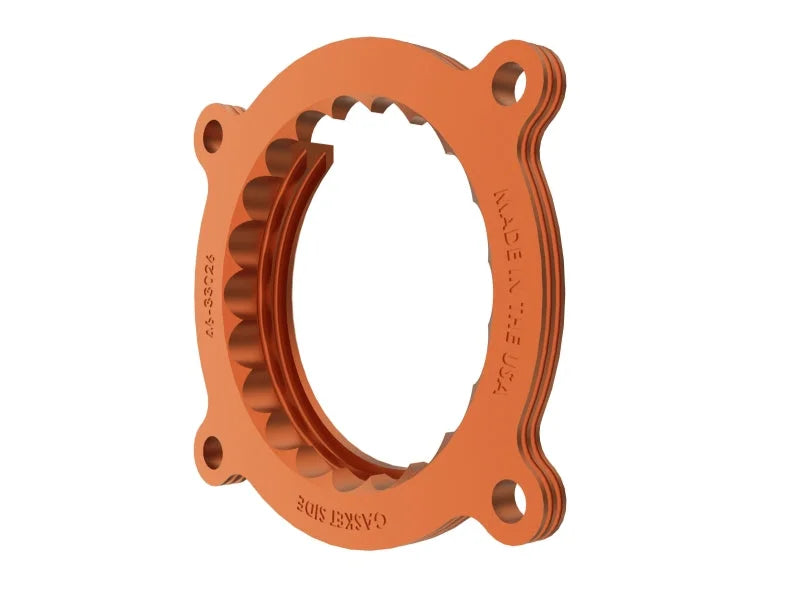 aFe 2024 Ford Mustang GT/ 2024 Ford Mustang Dark Horse V8 5.0L Silver Bullet Throttle Body Spacer - Additional View 6