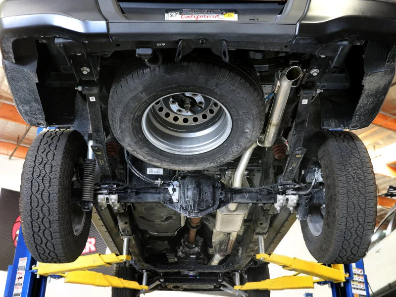 aFe 2024+ Ford Ranger L4-2.3L (t) Vulcan Series 2.5in Cat-Back Exhaust - Back View