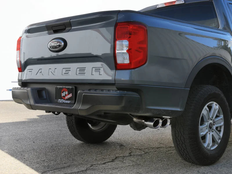 aFe 2024+ Ford Ranger L4-2.3L (t) Vulcan Series 2.5in to 3in Cat-Back Exhaust w/ Polished Tip - Additional View 6