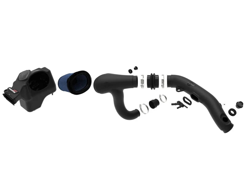 aFe 2024 Ford Ranger Raptor V6-3.0L Momentum GT Cold Air Intake System w/ Pro 5R Filter - Back View