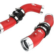 Load image into Gallery viewer, aFe 2024+ Toyota Tacoma BladeRunner  2.5in &amp; 3in Aluminum Hot &amp; Cold Charge Pipe Kit - Red - Main Product View
