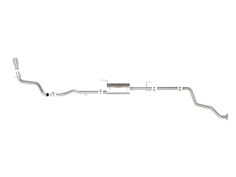 aFe 2024 Toyota Tacoma L4 2.4L Apollo Series 2.5-3in 409 SS Steel Cat-Back Exhaust w/Polished Tips - Additional View 5