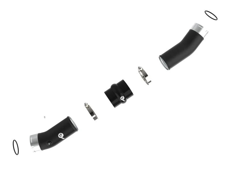 aFe 2024 Toyota Tacoma L4 2.4L (t) BladeRunner 3in Aluminum Cold Charge Pipe - Additional View 5