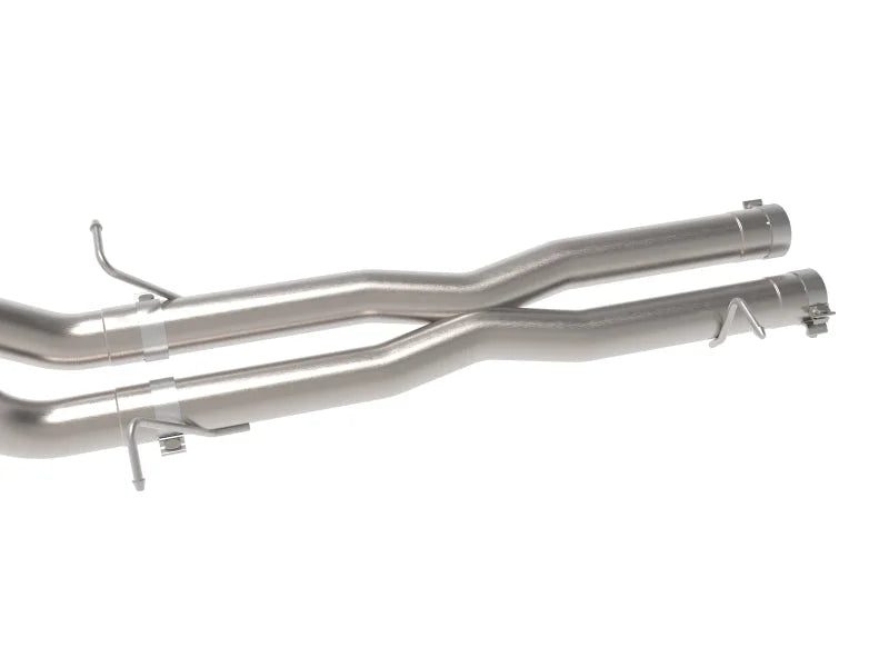 aFe 2025 Dodge RAM 1500 Vulcan Series 304 Stainless Steel Cat-Back Exhaust System w/ Polished Tip - Back View